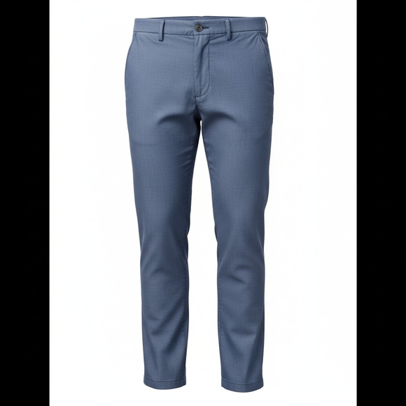 Banana Republic Kentfield Pant – Men’s Tailored Dress Pants Pewter Blue. - Picture 2 of 10